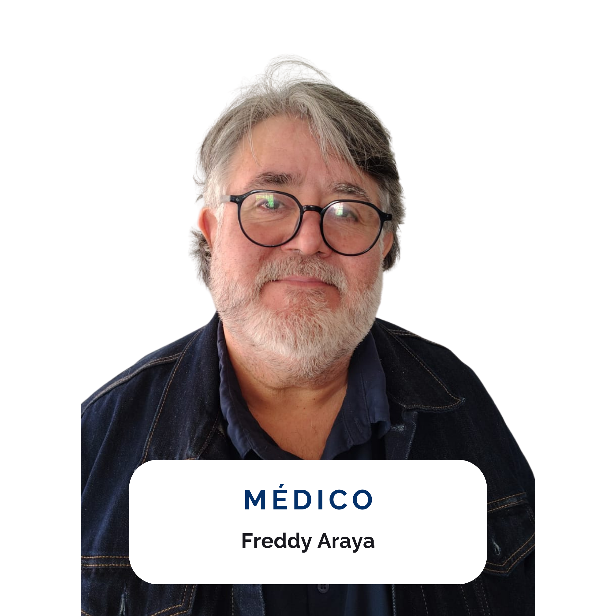 Médico titulado de la Universidad de Chile, dos años en beca de psiquiatría en la U. de Chile. Posee más de 30 años de ejercicio de la profesión en el área de salud mental, tanto en el servicio público como privado. Su experiencia se centra en el tratamiento de trastornos de ansiedad, episodios depresivos, trastornos de personalidad, estrés agudo. "Considero que el trabajo en salud mental se debe abordar con empatía y comprensión hacia el paciente y el malestar que le embarga. Una atención centrada en la escucha activa, la realización de preguntas precisas y el diálogo contenedor, permiten generar un tratamiento efectivo que ayude al paciente a tener el bienestar que le permita gestionar los cambios necesarios para vivir y sentirse mejor".