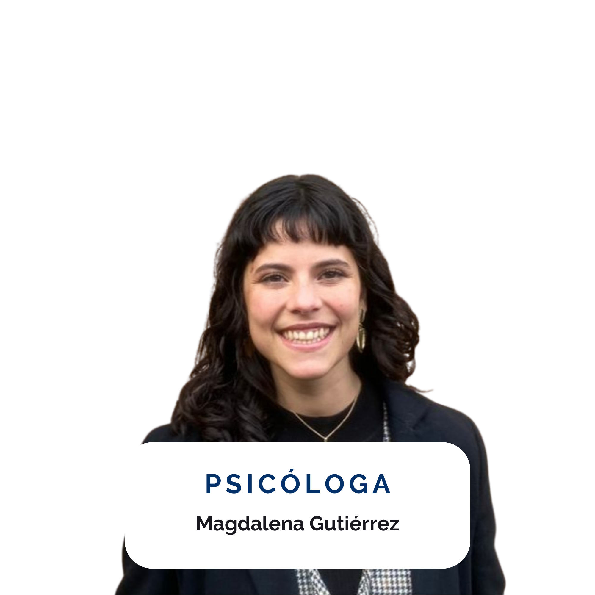 Psicóloga Clínica egresada de la Pontificia Universidad Católica de Chile, con orientación integrativa desde el psicoanálisis relacional. Atiende a adolescentes, jóvenes y adultos. Su enfoque pone énfasis en el vínculo terapéutico como herramienta central, acogiendo una amplia variedad de temáticas como conflictos relacionales, ansiedad, depresión, ideación suicida, duelo, adicciones, trastornos de la conducta alimentaria (TCA), trastorno del espectro autista (TEA), entre otras.