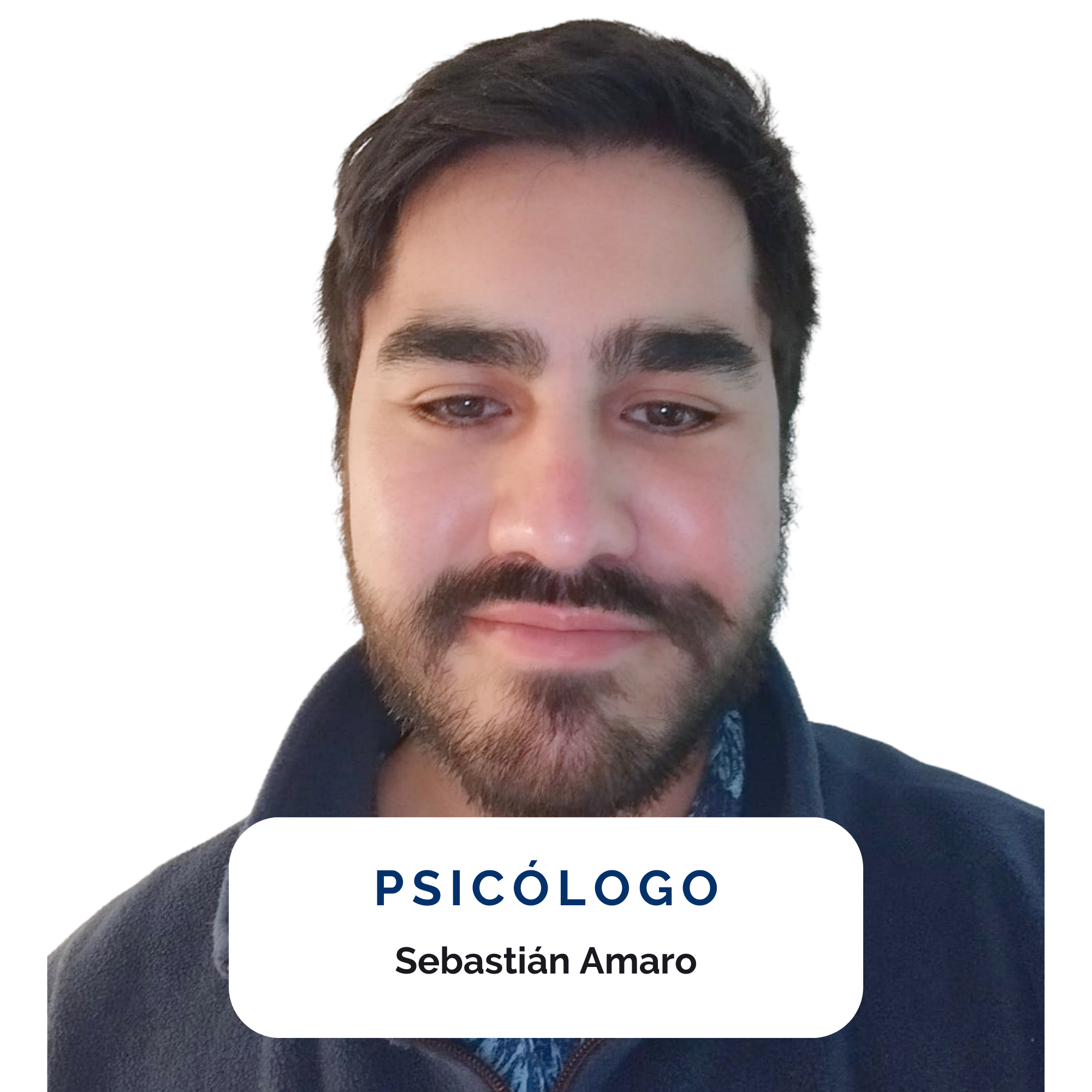 Psicólogo Clínico titulado de la Pontificia Universidad Católica de Chile, Diplomado en Clínica Psicoanalítica con Adultos (U. de Chile) y en Clínica Psicoanalítica en Instituciones. Cuenta con más de cinco años de experiencia clínica en instituciones de salud, atendiendo principalmente a jóvenes y adultos en temáticas como depresión, ansiedad, consumo problemático, exclusión y discriminación, crisis vitales y dificultades relacionales.